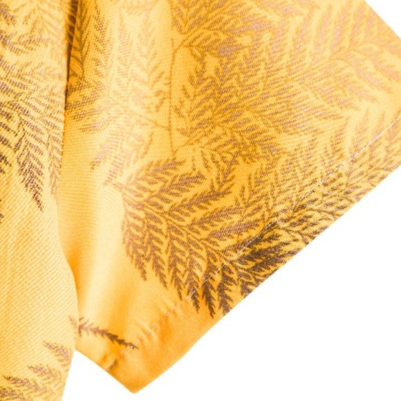 Hawaiian Shirt for Men with pocket Orange / Yellow - Picture 4 of 11